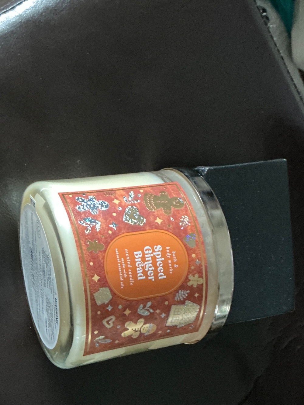Spiced Ginger Bread Scented Candle - Orange